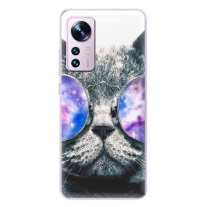 Silikonové pouzdro iSaprio - Xiaomi 12 / 12X - Galaxy Cat