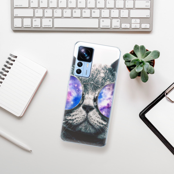 Silikonové pouzdro iSaprio - Xiaomi 12T / 12T Pro - Galaxy Cat