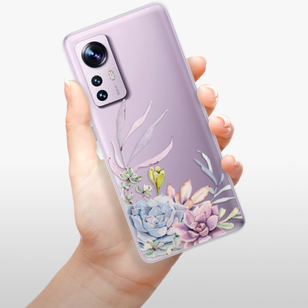 Silikonové pouzdro iSaprio - Xiaomi 12 / 12X - Succulent 01