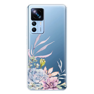 Silikonové pouzdro iSaprio - Xiaomi 12T / 12T Pro - Succulent 01