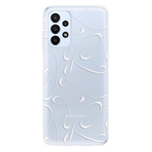 Silikonové pouzdro iSaprio - Samsung Galaxy A23 / A23 5G - Fancy white
