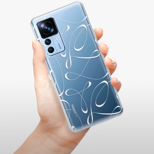 Silikonové pouzdro iSaprio - Xiaomi 12T / 12T Pro - Fancy white