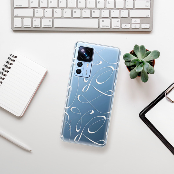 Silikonové pouzdro iSaprio - Xiaomi 12T / 12T Pro - Fancy white