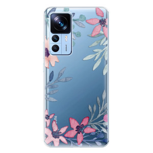 Silikonové pouzdro iSaprio - Xiaomi 12T / 12T Pro - Leaves and Flowers