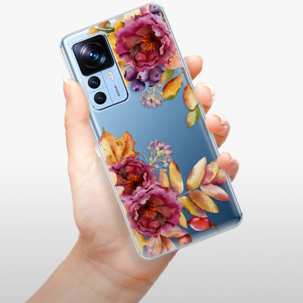 Silikonové pouzdro iSaprio - Xiaomi 12T / 12T Pro - Fall Flowers