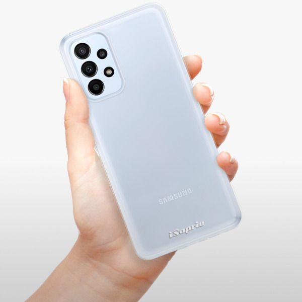Silikonové pouzdro iSaprio - Samsung Galaxy A23 / A23 5G - 4Pure čiré