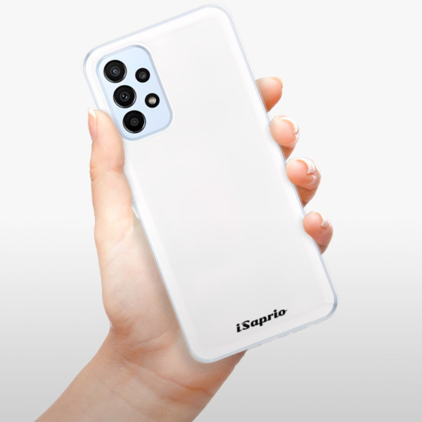 Silikonové pouzdro iSaprio - Samsung Galaxy A23 / A23 5G - 4Pure bílé