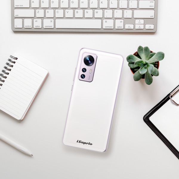 Silikonové pouzdro iSaprio - Xiaomi 12 / 12X - 4Pure bílé