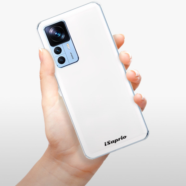 Silikonové pouzdro iSaprio - Xiaomi 12T / 12T Pro - 4Pure bílé
