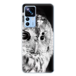Silikonové pouzdro iSaprio - Xiaomi 12T / 12T Pro - BW Owl