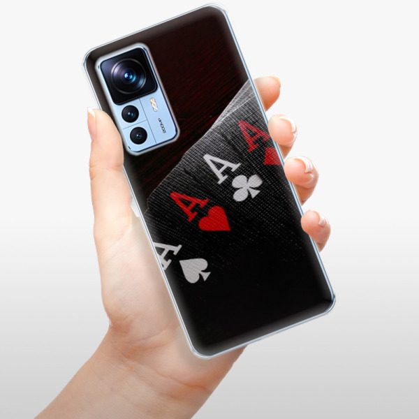 Silikonové pouzdro iSaprio - Xiaomi 12T / 12T Pro - Poker