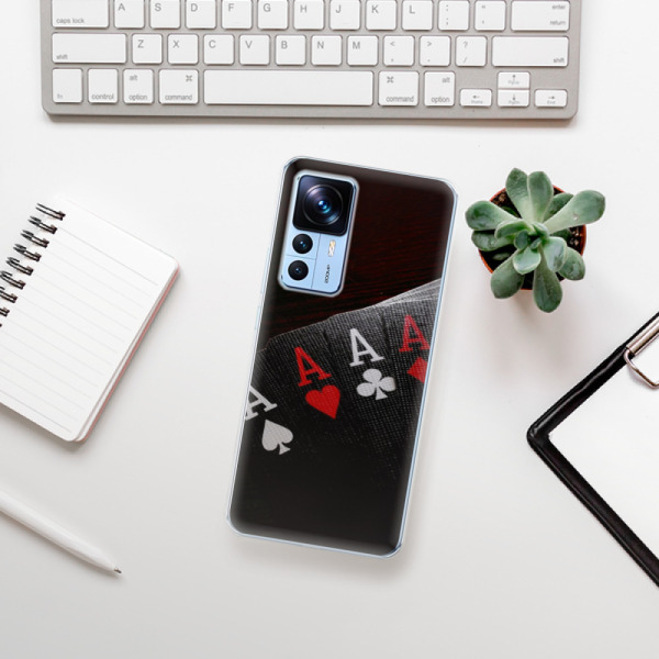 Silikonové pouzdro iSaprio - Xiaomi 12T / 12T Pro - Poker