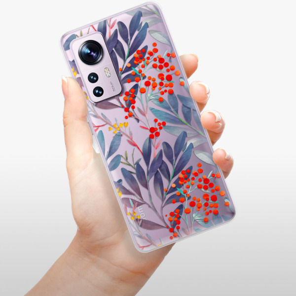 Silikonové pouzdro iSaprio - Xiaomi 12 / 12X - Rowanberry