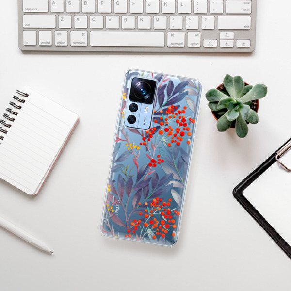 Silikonové pouzdro iSaprio - Xiaomi 12T / 12T Pro - Rowanberry