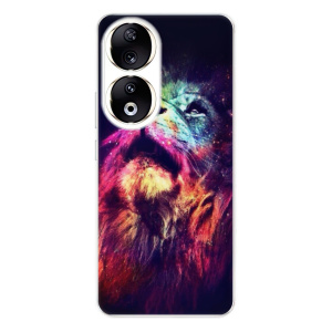 Silikonové pouzdro iSaprio - Honor 90 5G - Lion in Colors