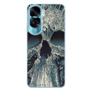 Silikonové pouzdro iSaprio - Honor 90 Lite 5G - Abstract Skull