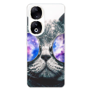 Silikonové pouzdro iSaprio - Honor 90 5G - Galaxy Cat