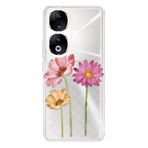 Silikonové pouzdro iSaprio - Honor 90 5G - Three Flowers