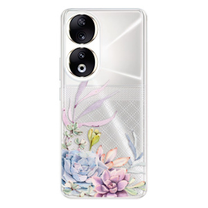 Silikonové pouzdro iSaprio - Honor 90 5G - Succulent 01