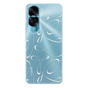 Silikonové pouzdro iSaprio - Honor 90 Lite 5G - Fancy white