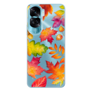Silikonové pouzdro iSaprio - Honor 90 Lite 5G - Autumn Leaves 01