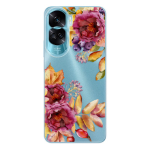 Silikonové pouzdro iSaprio - Honor 90 Lite 5G - Fall Flowers