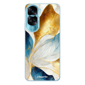 Silikonové pouzdro iSaprio - Honor 90 Lite 5G - Blue Leaves