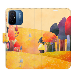 Flip pouzdro iSaprio - Xiaomi Redmi 12C - Autumn Forest - kapsičky na karty