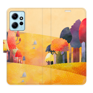 Flip pouzdro iSaprio - Xiaomi Redmi Note 12 5G / Poco X5 5G - Autumn Forest - kapsičky na karty