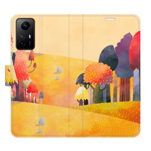 Flip pouzdro iSaprio - Xiaomi Redmi Note 12S - Autumn Forest - kapsičky na karty