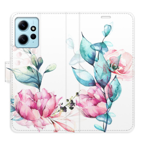 Flip pouzdro iSaprio - Xiaomi Redmi Note 12 5G / Poco X5 5G - Beautiful Flower - kapsičky na karty