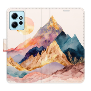 Flip pouzdro iSaprio - Xiaomi Redmi Note 12 5G / Poco X5 5G - Beautiful Mountains - kapsičky na karty