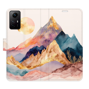 Flip pouzdro iSaprio - Xiaomi Redmi Note 12S - Beautiful Mountains - kapsičky na karty