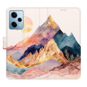 Flip pouzdro iSaprio - Xiaomi Redmi Note 12 Pro 5G / Poco X5 Pro 5G - Beautiful Mountains - kapsičky na karty