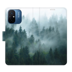 Flip pouzdro iSaprio - Xiaomi Redmi 12C - Dark Forest - kapsičky na karty