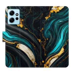 Flip pouzdro iSaprio - Xiaomi Redmi Note 12 5G / Poco X5 5G - Dark Paint - kapsičky na karty