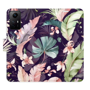 Flip pouzdro iSaprio - Xiaomi Redmi Note 12S - Flower Pattern 08 - kapsičky na karty