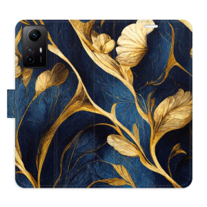 Flip pouzdro iSaprio - Xiaomi Redmi Note 12S - GoldBlue - kapsičky na karty