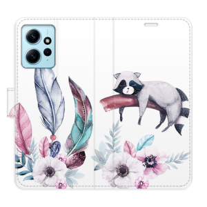 Flip pouzdro iSaprio - Xiaomi Redmi Note 12 5G / Poco X5 5G - Lazy day 02 - kapsičky na karty