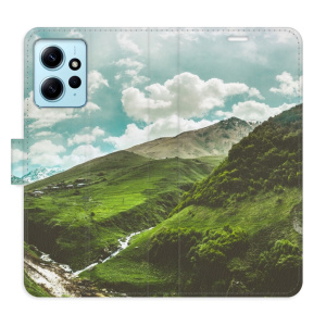 Flip pouzdro iSaprio - Xiaomi Redmi Note 12 5G / Poco X5 5G - Mountain Valley - kapsičky na karty