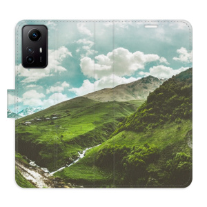 Flip pouzdro iSaprio - Xiaomi Redmi Note 12S - Mountain Valley - kapsičky na karty