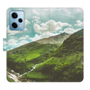 Flip pouzdro iSaprio - Xiaomi Redmi Note 12 Pro 5G / Poco X5 Pro 5G - Mountain Valley - kapsičky na karty