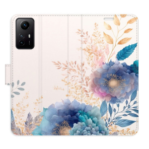 Flip pouzdro iSaprio - Xiaomi Redmi Note 12S - Ornamental Flowers 03 - kapsičky na karty