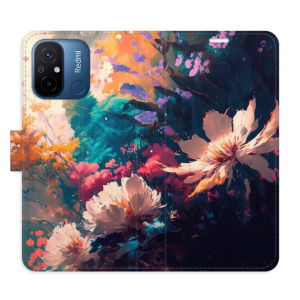 Flip pouzdro iSaprio - Xiaomi Redmi 12C - Spring Flowers - kapsičky na karty
