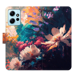 Flip pouzdro iSaprio - Xiaomi Redmi Note 12 5G / Poco X5 5G - Spring Flowers - kapsičky na karty