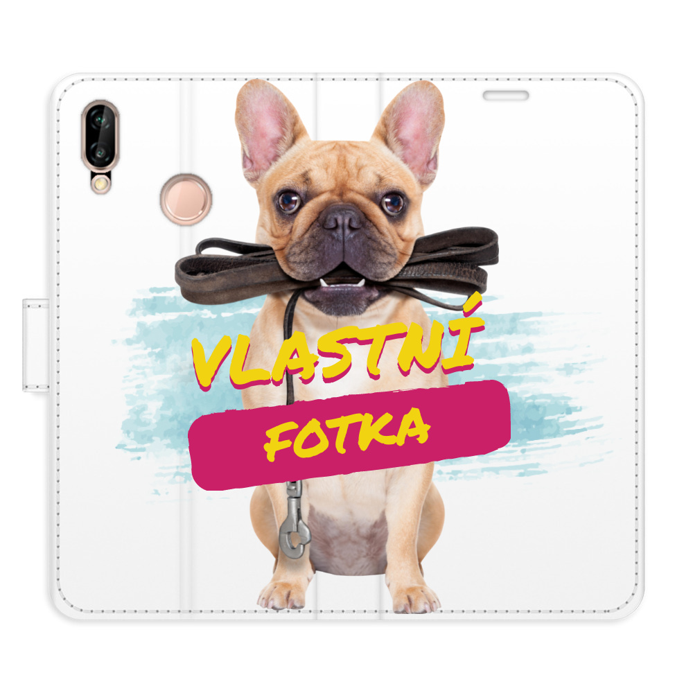 Flip pouzdro iSaprio - Huawei P20 Lite s vlastním motivem a kapsičkami na karty