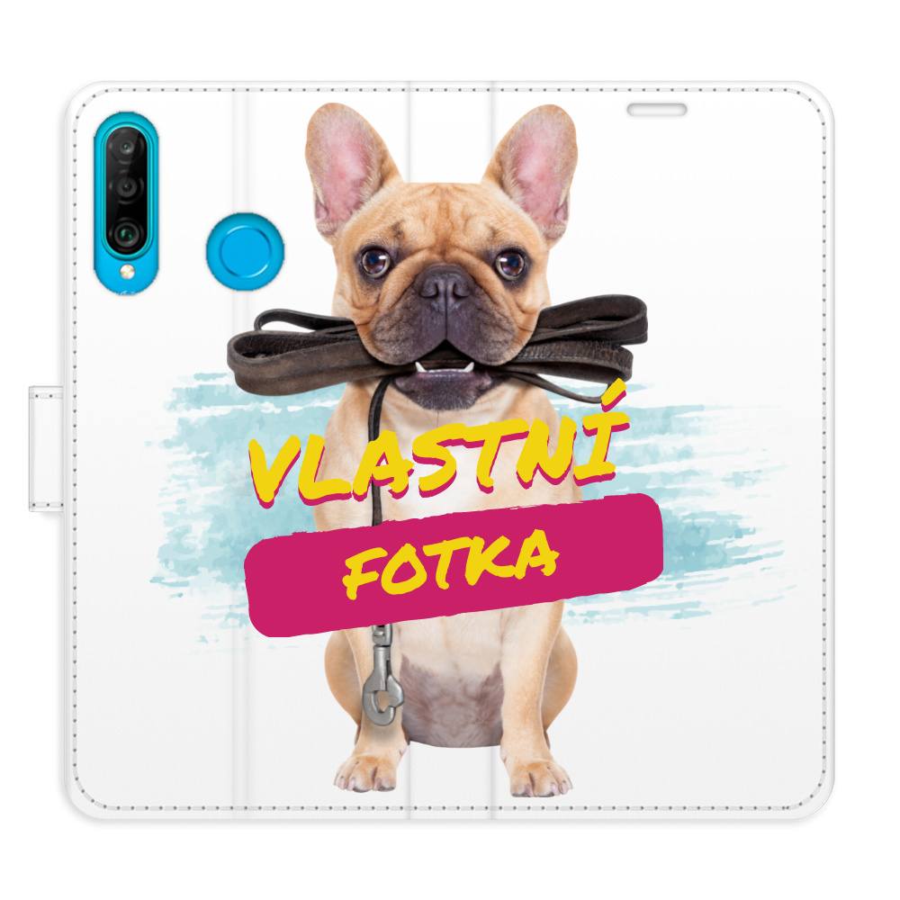 Flip pouzdro iSaprio - Huawei P30 Lite s vlastním motivem a kapsičkami na karty