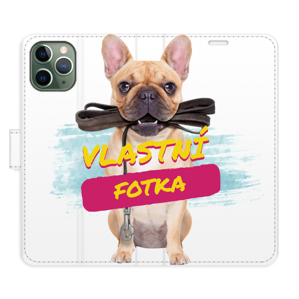 Flip pouzdro iSaprio - Apple iPhone 11 Pro s vlastním motivem a kapsičkami na karty