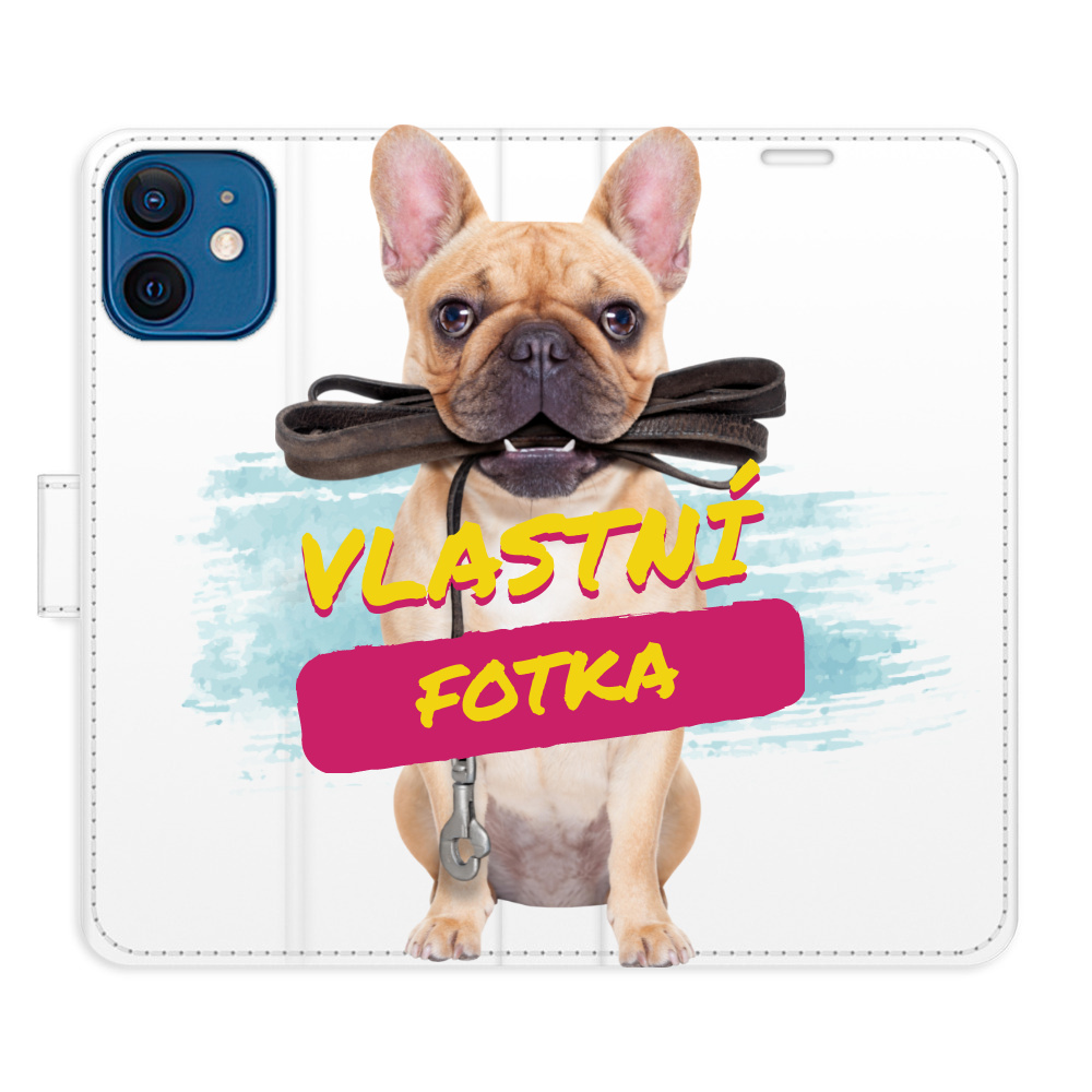Flip pouzdro iSaprio - Apple iPhone 12 mini s vlastním motivem a kapsičkami na karty