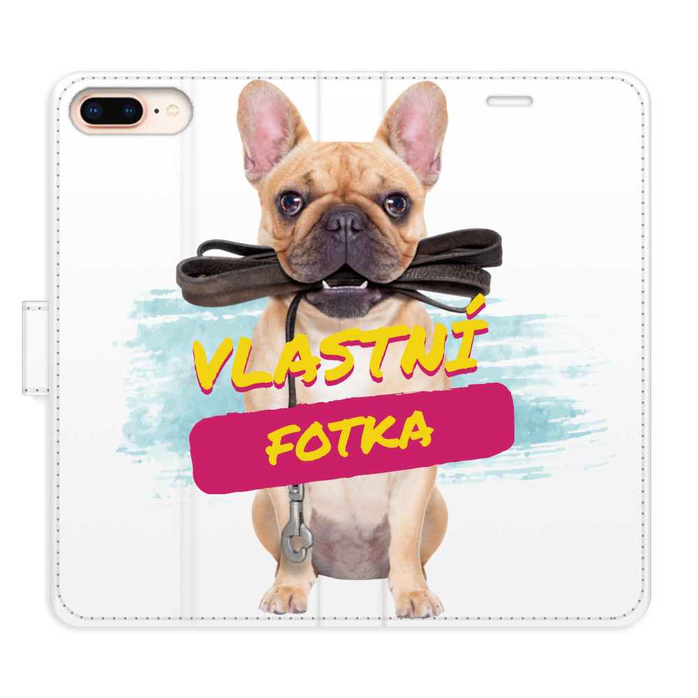 Flip pouzdro iSaprio - Apple iPhone 7 Plus / 8 Plus s vlastním motivem a kapsičkami na karty